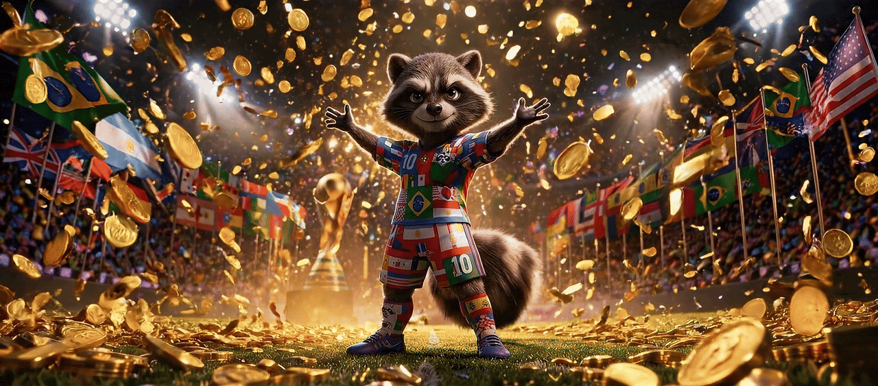 World Cup jackpot — stadium celebration